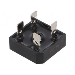 Punte redresoare monofazat Urmax 200V 25A 400A BR-25 | Electronic-mag.ro | Componente Electronice