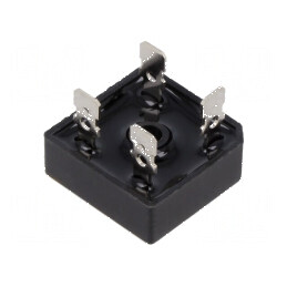 Punte redresoare monofazată Urmax 600V 25A 400A BR-25 | Electronic-mag.ro | Componente Electronice
