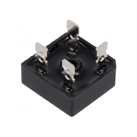 Punte redresoare monofazată Urmax 600V 25A 400A BR-25 | Electronic-mag.ro | Componente Electronice