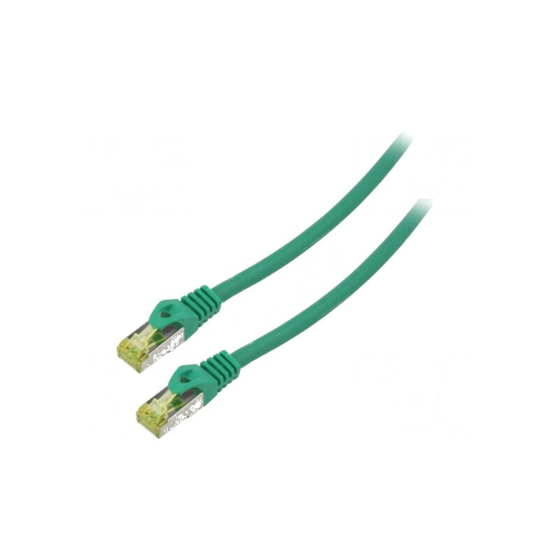 Patch cord S/FTP 6a 0,5m verde LSZH 27AWG | Electronic-mag.ro | Componente Electronice Patch cord S/FTP 6a 0,5m verde LSZH 27AWG | Electronic-mag.ro | Componente Electronice