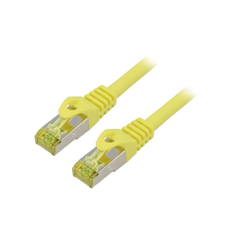 Cablul Patch S/FTP 6a LSZH galben 0,5m 27AWG | Electronic-mag.ro | Componente Electronice Cablul Patch S/FTP 6a LSZH galben 0,5m 27AWG | Electronic-mag.ro | Componente Electronice