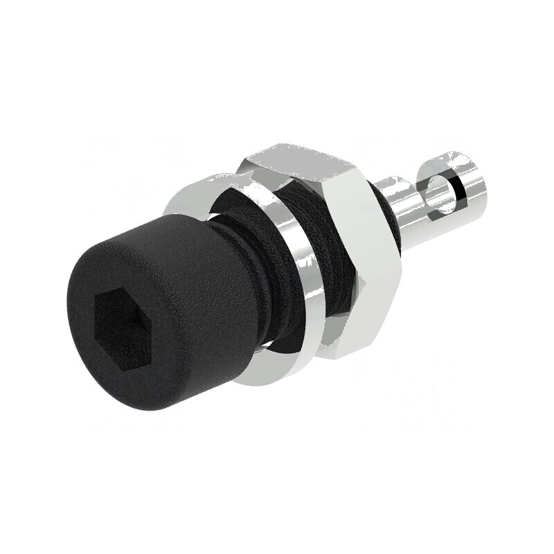 Conector banană 2mm soclu 10A 33VAC 70VDC negru | Electronic-mag.ro | Componente Electronice Conector banană 2mm soclu 10A 33VAC 70VDC negru | Electronic-mag.ro | Componente Electronice