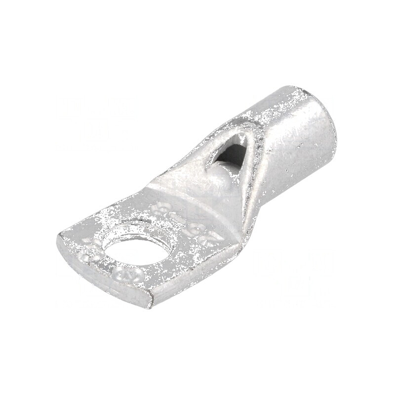 Vârf inelar tubular M8 25mm2 cu cablu cositorit crimpati | Electronic-mag.ro | Componente Electronice