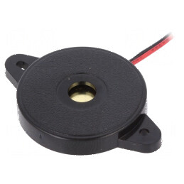 Traductor de sunet piezoelectric 2,8kHz 30mm | Electronic-mag.ro | Componente Electronice