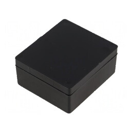 Carcasă universală 42mm X 48mm Y 22mm Z ABS neagră | Electronic-mag.ro | Componente Electronice
