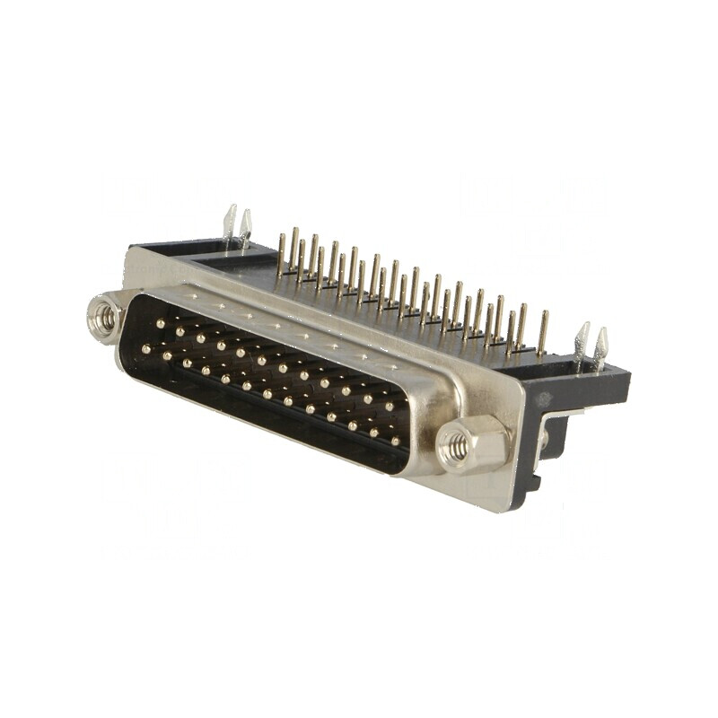 Conector D-Sub 25 PIN soclu tată unghi 90° THT UNC 4-40 -55÷105°C | Electronic-mag.ro | Componente Electronice Conector D-Sub 25 PIN soclu tată unghi 90° THT UNC 4-40 -55÷105°C | Electronic-mag.ro | Componente Electronice