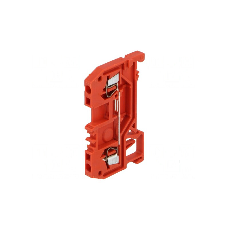 Conector îmbinare șine 0,08-1,5mm² 2 borne roșu 279 | Electronic-mag.ro | Componente Electronice