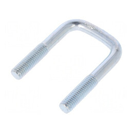 Bridă tip U C 1,25 oțel zincat 25mm x 28mm | Electronic-mag.ro | Componente Electronice