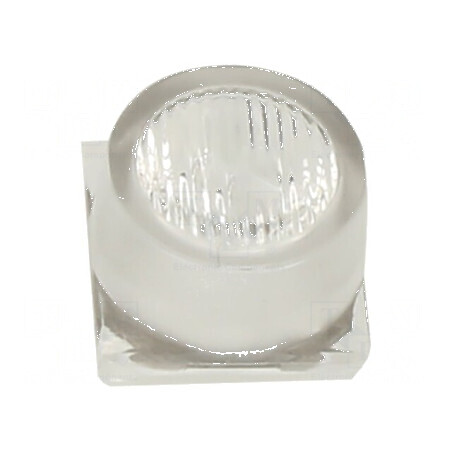 Lentilă LED pătrată PMMA 40°-76° H: 8,9mm | Electronic-mag.ro | Componente Electronice
