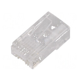 Conector RJ45 Cat 6 8p8c mufă de trecere | Electronic-mag.ro | Componente Electronice