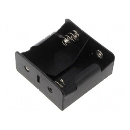 Suport D,R20 cu 2 urechi pentru lipire neagră | Electronic-mag.ro | Componente Electronice