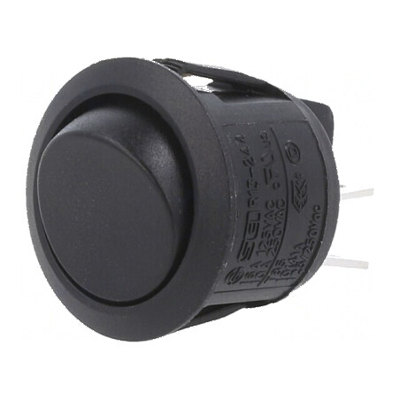 Rocker DPST 2 ON-OFF 10A/250VAC Fără R13-244-AC 50mΩ | Electronic-mag.ro | Componente Electronice