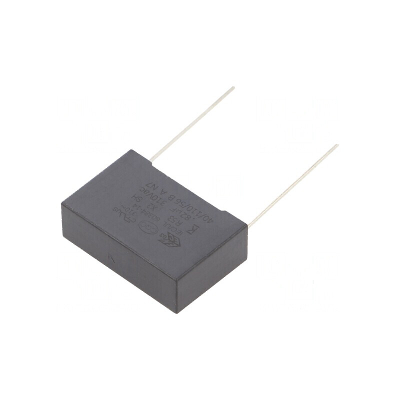 Condensator polipropilenă X2 R53 820nF 26,5x17x8,5mm ±10% | Electronic-mag.ro | Componente Electronice Condensator polipropilenă X2 R53 820nF 26,5x17x8,5mm ±10% | Electronic-mag.ro | Componente Electronice