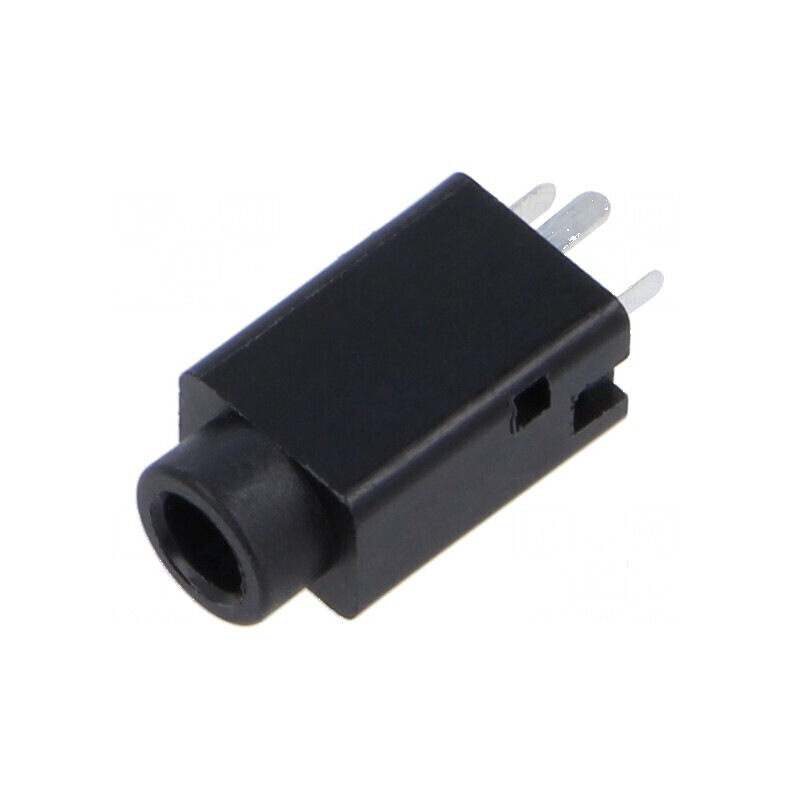 Conector Jack 3,5mm Soclu Mamă Stereo THT 3 Piste Drept | Electronic-mag.ro | Componente Electronice