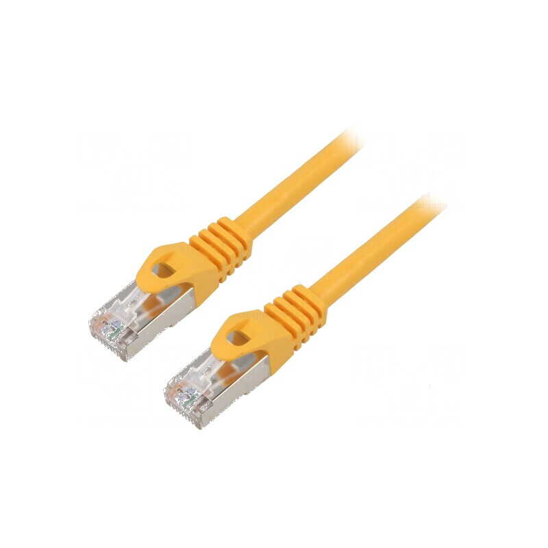 Patch cord F/UTP 6 litat CCA PVC galben 1,5m 26AWG | Electronic-mag.ro | Componente Electronice Patch cord F/UTP 6 litat CCA PVC galben 1,5m 26AWG | Electronic-mag.ro | Componente Electronice