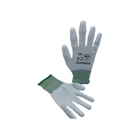 Mănuşi de protecţie ESD M - Alb - Scop General | Electronic-mag.ro | Componente Electronice
