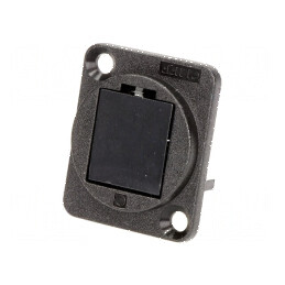Capac de protecție plastic negru standard XLR 19x24mm FT | Electronic-mag.ro | Componente Electronice