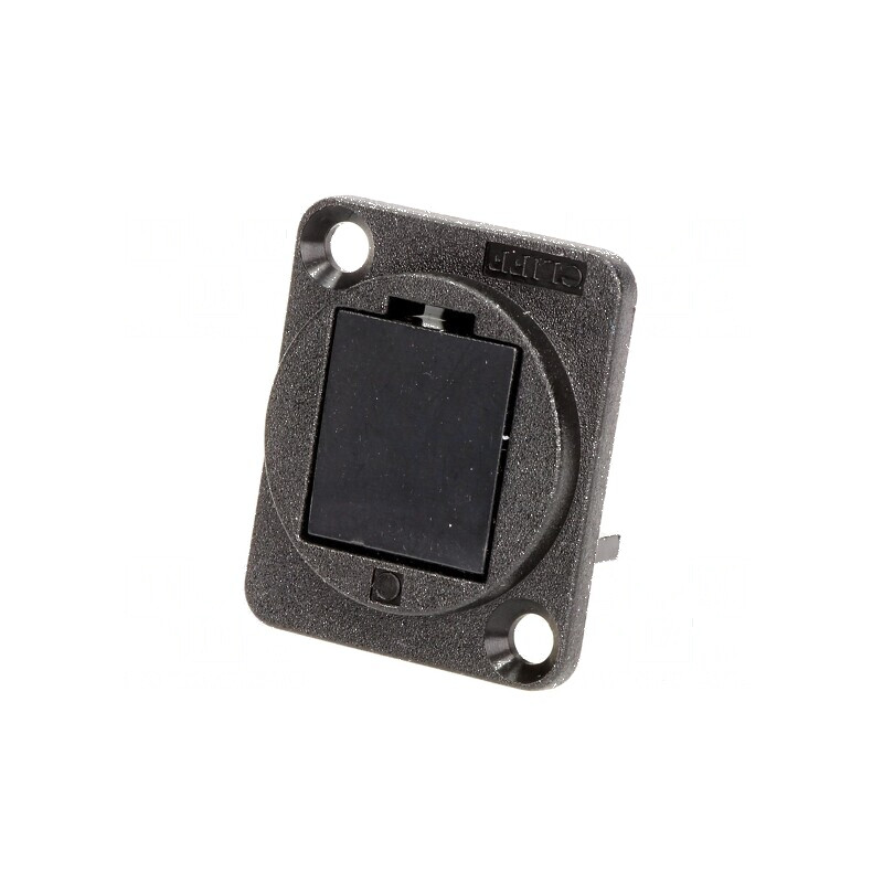 Capac de protecție plastic negru standard XLR 19x24mm FT | Electronic-mag.ro | Componente Electronice