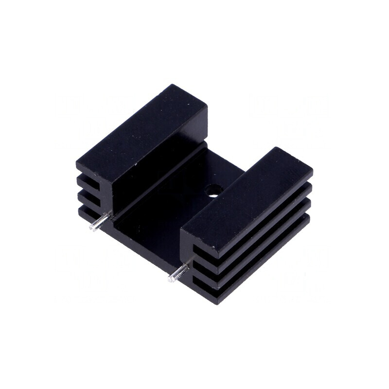 Radiator extrudat TO220 negru 25,4mm x 32mm x 14mm 13K/W | Electronic-mag.ro | Componente Electronice Radiator extrudat TO220 negru 25,4mm x 32mm x 14mm 13K/W | Electronic-mag.ro | Componente Electronice