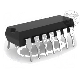 Flip-Flop Digital D 8 Canale THT DIP20 HC | Electronic-mag.ro | Componente Electronice