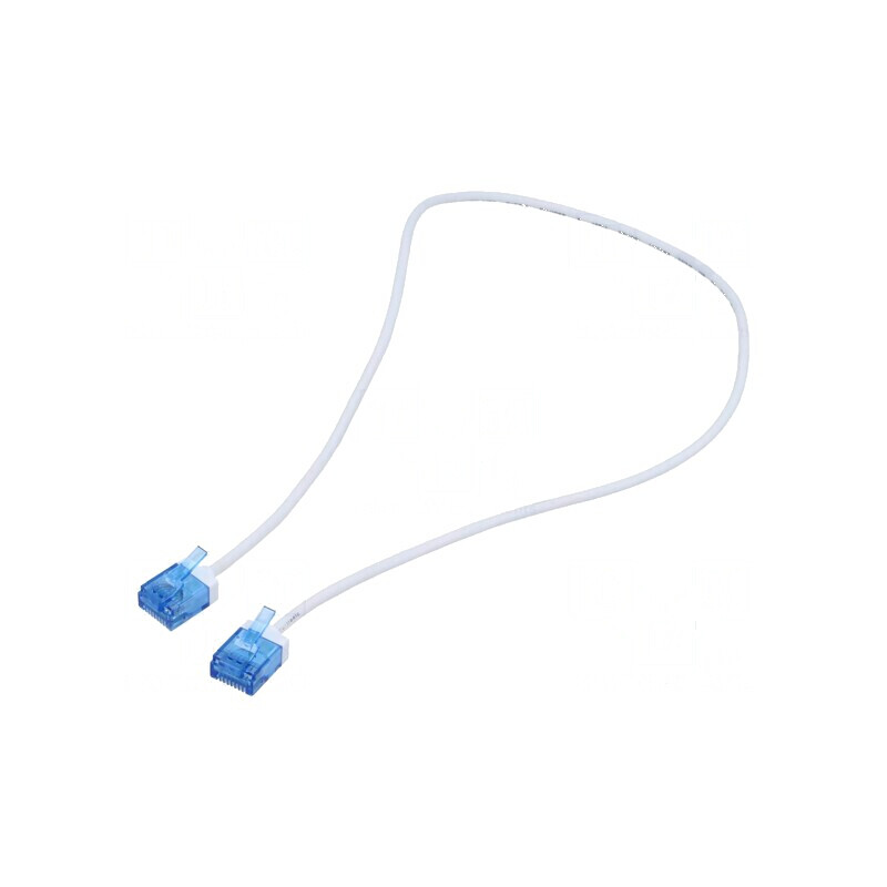 Cablaj U/UTP 6a litat Cu LSZH alb 0,5m 32AWG | Electronic-mag.ro | Componente Electronice Cablaj U/UTP 6a litat Cu LSZH alb 0,5m 32AWG | Electronic-mag.ro | Componente Electronice