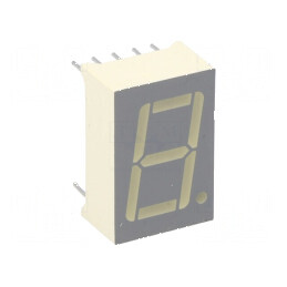 Afișaj LED 7 segmente 14,22mm 0,56 roșu anodizat | Electronic-mag.ro | Componente Electronice