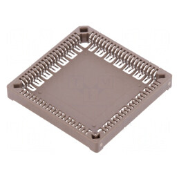 Soclu PLCC88 pentru circuite integrate bronz-fosfor cositorit 1A | Electronic-mag.ro | Componente Electronice