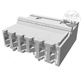 Conector cablu-cablu Standard Timer mufă mamă fără contacte | Electronic-mag.ro | Componente Electronice