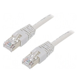 Cabluri Patch Cord F/UTP 5e CCA PVC gri 1,5m 26AWG Cablexpert | Electronic-mag.ro | Componente Electronice