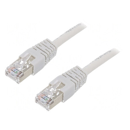 Cabluri Patch Cord F/UTP 5e CCA PVC gri 1,5m 26AWG Cablexpert | Electronic-mag.ro | Componente Electronice