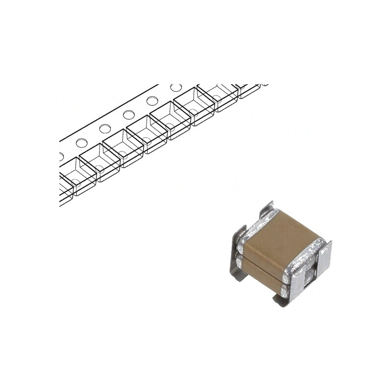 Condensator ceramic MLCC 2,2uF 250V X7R SMD 2220 ±20% | Electronic-mag.ro | Componente Electronice