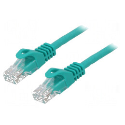 Cabluri Patch U/UTP 6 litat CCA PVC verde 1,5m 26AWG Cablexpert | Electronic-mag.ro | Componente Electronice