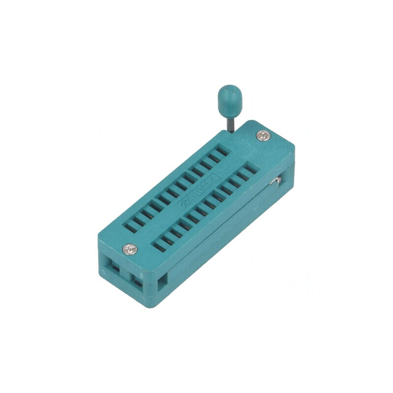 Soclu ZIF DIP24 THT demontabil 7,62mm pentru circuite integrate | Electronic-mag.ro | Componente Electronice