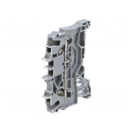 Term. îmbinare şine 0,25-2,5mm2 2 borne gri 2001 | Electronic-mag.ro | Componente Electronice