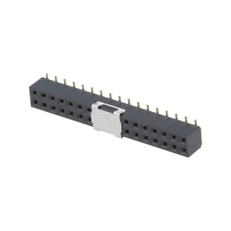 Conector şiruri pini soclu mamă 34 pini verticale 2mm SMT | Electronic-mag.ro | Componente Electronice