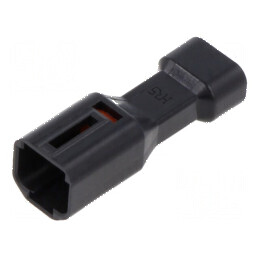 Conector cablu-cablu DF62W 2 pini mufă tată crimpat | Electronic-mag.ro | Componente Electronice