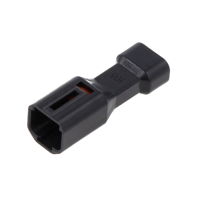 Conector cablu-cablu DF62W 2 pini mufă tată crimpat | Electronic-mag.ro | Componente Electronice