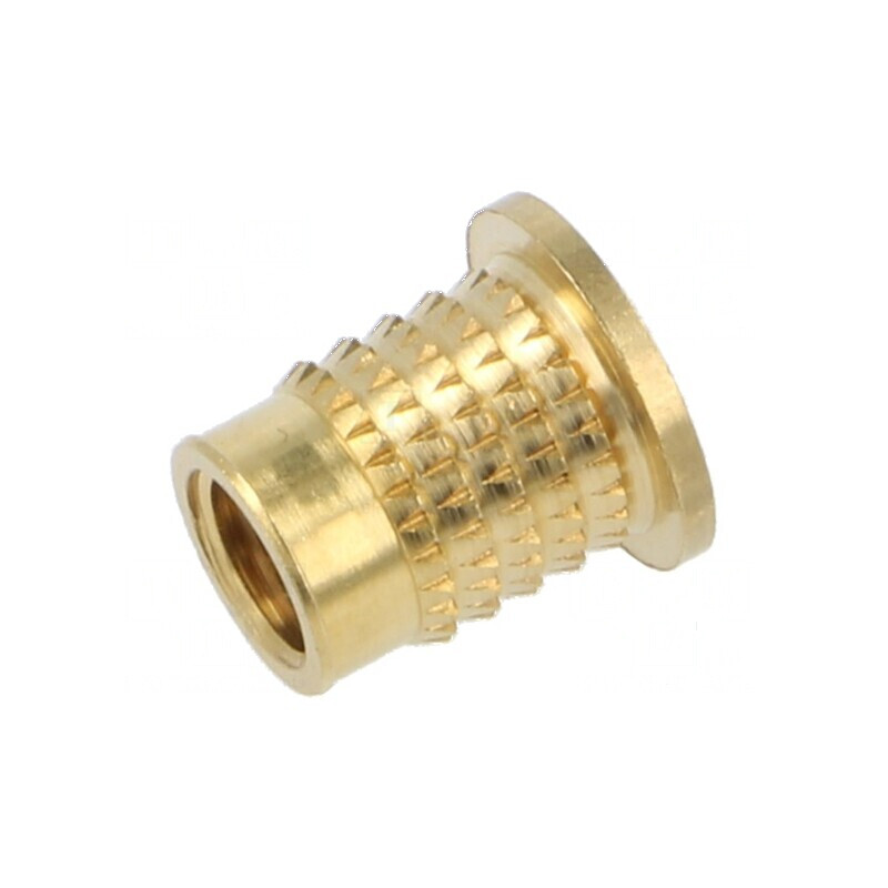 Adaos filetat alamă M8 13,8mm pentru plastic - BN 37896 | Electronic-mag.ro | Componente Electronice Adaos filetat alamă M8 13,8mm pentru plastic - BN 37896 | Electronic-mag.ro | Componente Electronice