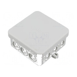 Carcasă cutie de conexiuni IP55 85mm x 85mm x 40mm | Electronic-mag.ro | Componente Electronice