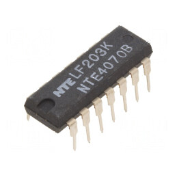 IC digital XOR 4 IN 2 CMOS DIP14 3-18VDC -55-125°C | Electronic-mag.ro | Componente Electronice