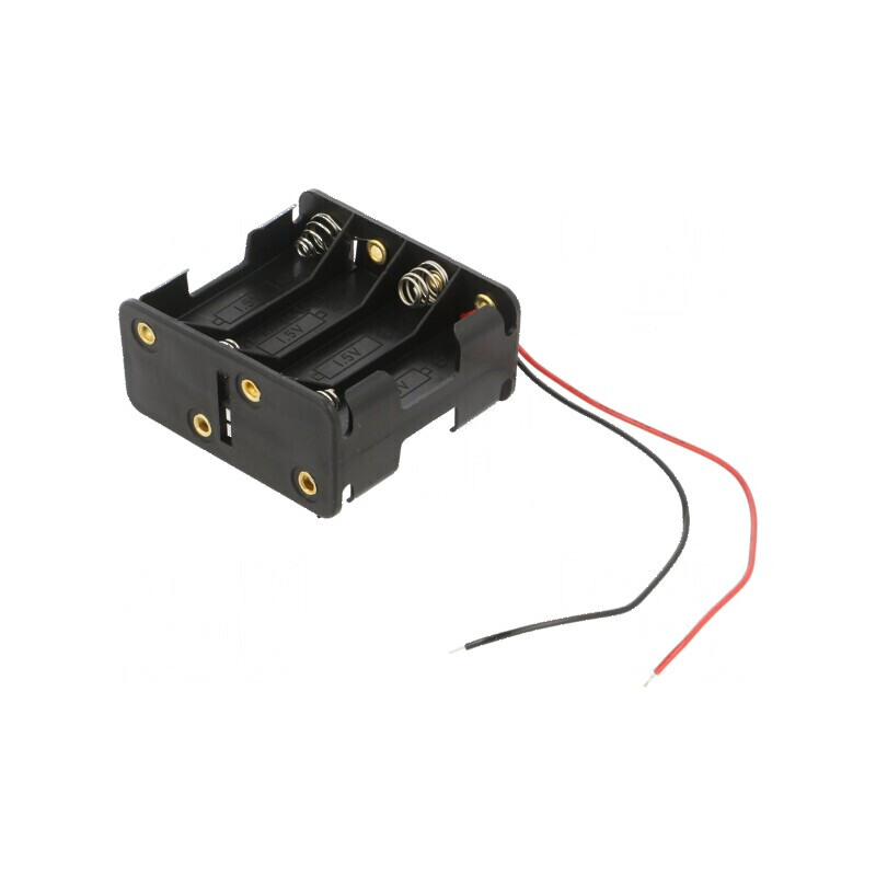 Suport baterii AA R6 cu 8 cabluri negre | Electronic-mag.ro | Componente Electronice Suport baterii AA R6 cu 8 cabluri negre | Electronic-mag.ro | Componente Electronice