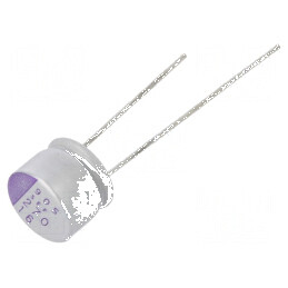 Condensator polimeric 270uF 16V DC SEF THT ±20% -55° până la 125°C | Electronic-mag.ro | Componente Electronice