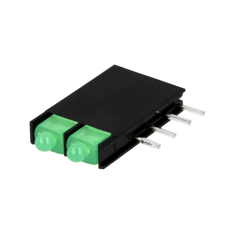 LED 1,8mm verde 20mA 70° 2 diodi 2,2-2,5V | Electronic-mag.ro | Componente Electronice LED 1,8mm verde 20mA 70° 2 diodi 2,2-2,5V | Electronic-mag.ro | Componente Electronice