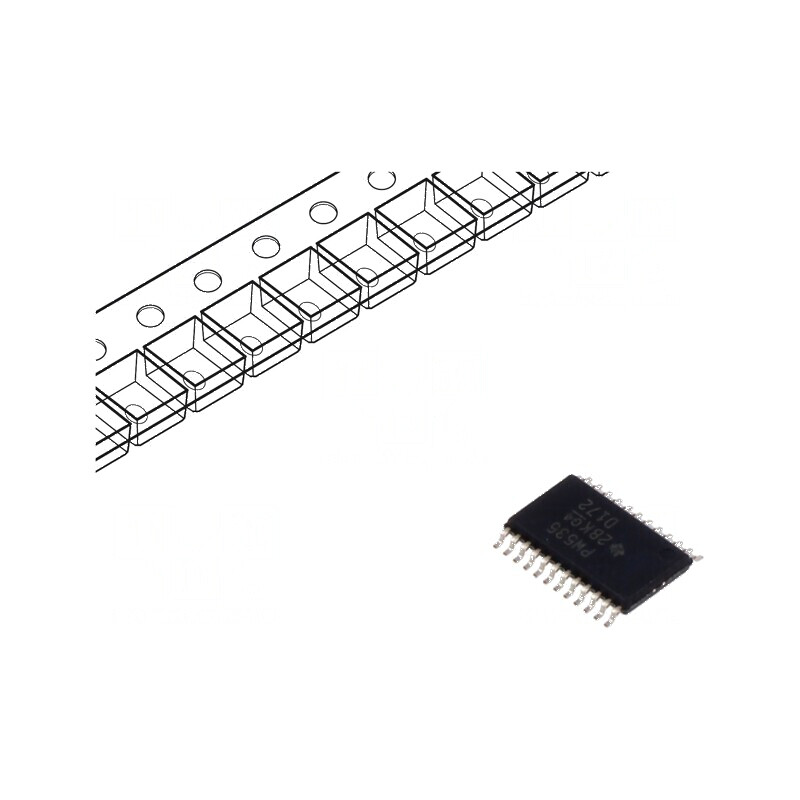 Interfață extensie I/O I2C SMBus 1,65-5,5VDC SMD TSSOP24 | Electronic-mag.ro | Componente Electronice