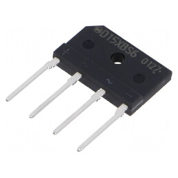 Punte redresoare monofazată Urmax 60V 15A 150A | Electronic-mag.ro | Componente Electronice