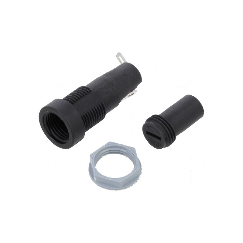 Clemă 5x20mm 10A 250VAC Orificiu Ø12,7mm Termoplast | Electronic-mag.ro | Componente Electronice Clemă 5x20mm 10A 250VAC Orificiu Ø12,7mm Termoplast | Electronic-mag.ro | Componente Electronice