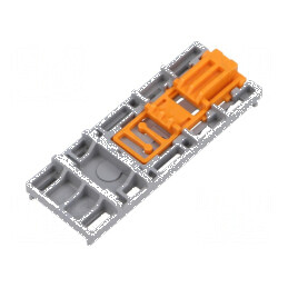 Adaptor şină PTFIX TS35 gri | Electronic-mag.ro | Componente Electronice
