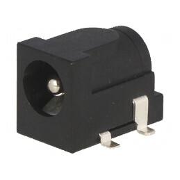 Conector alimentare DC tată 5,5/2,5mm SMT | Electronic-mag.ro | Componente Electronice