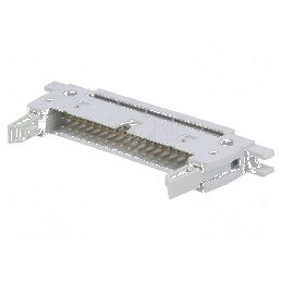 Conector IDC mufă tată PIN 34 cu suport și ejector 3A | Electronic-mag.ro | Componente Electronice