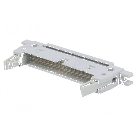 Conector IDC mufă tată PIN 34 cu suport și ejector 3A | Electronic-mag.ro | Componente Electronice
